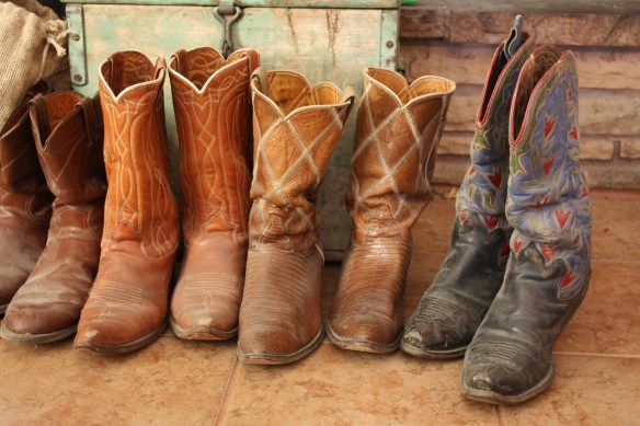 these boots were made for working . . . .