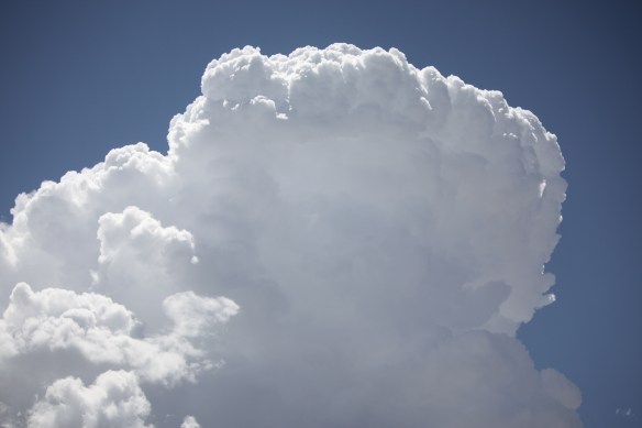 Thunderheads - the Gods must be stirring! . . . .