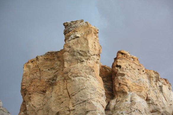 Castles carved in sand . . . .