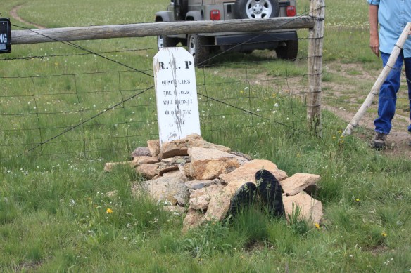 Died with his boots on . . . .