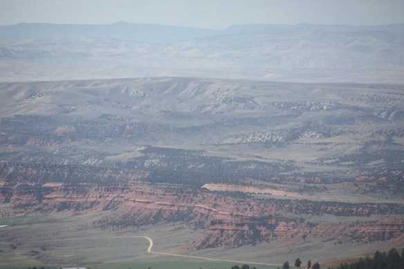 the view to the west . . . .