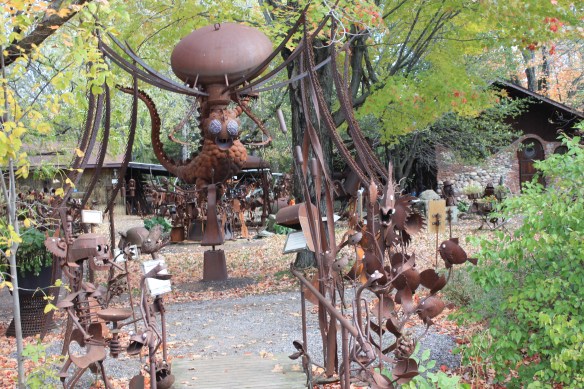 "Come in to my garden" . . . .
