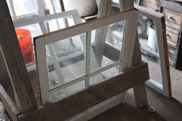 Window repair shop . . . .