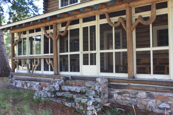 A porch, of course . . . .