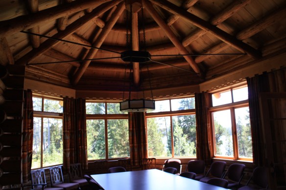 Dining with a view . . . .
