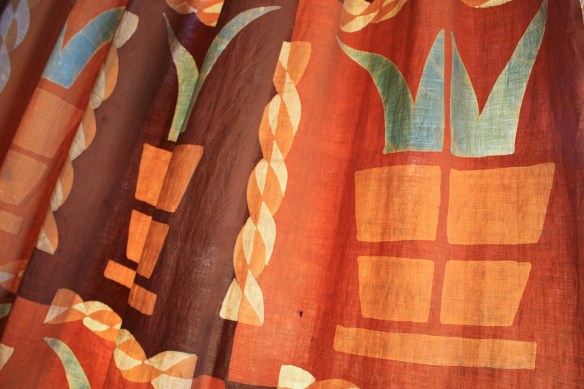 Designer draperies . . . .