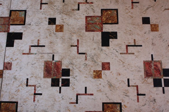 The art of linoleum . . . .